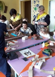 16 февраля серебряные волонтеры Черниговского района посетили детей в школе-интернете