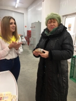 Волонтерский центр "Серебряные добровольцы" НМР приняли участие в акции "Блокадный хлеб" 16