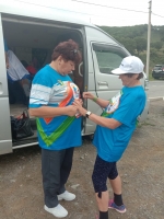 Серебряные волонтеры из Большого Камня поучаствовали в международном забеге «Бухта НАХОДКА» 0
